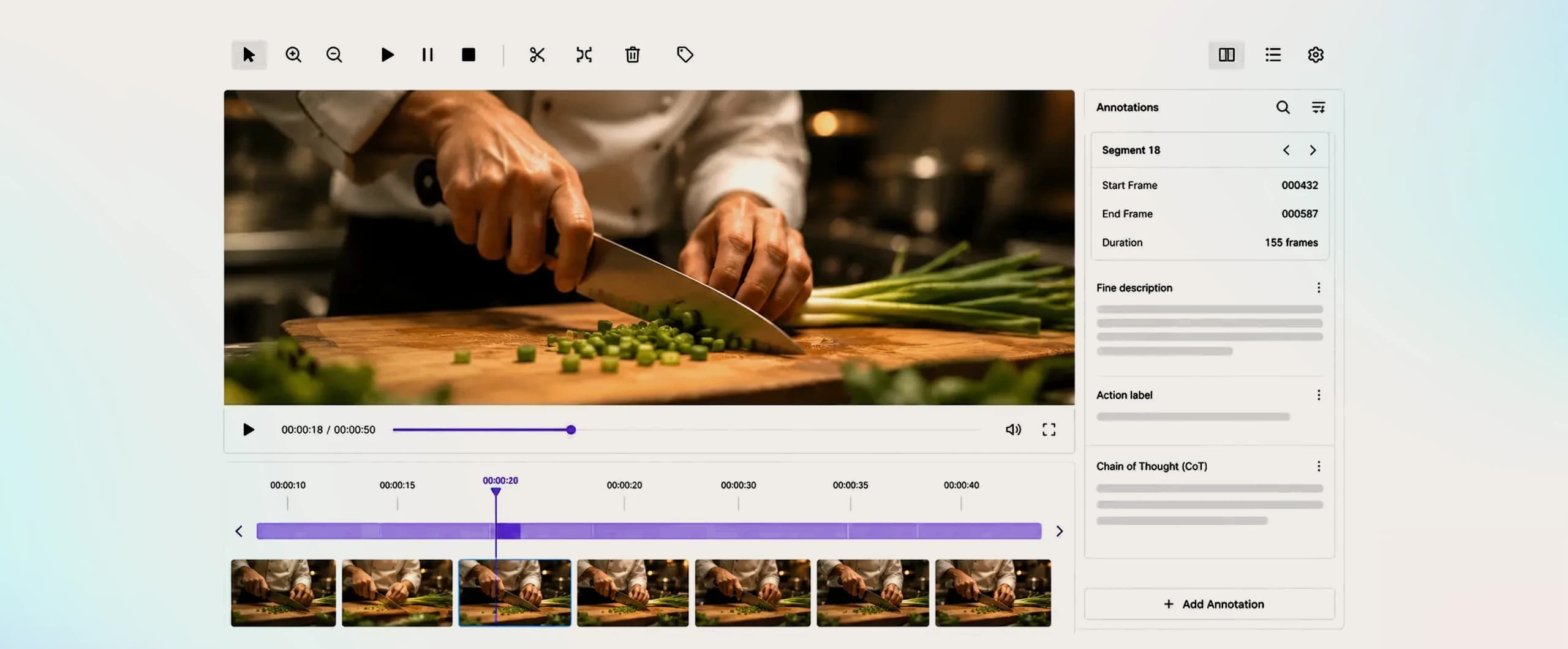 Achieving Frame-Level Precision in Video Annotation